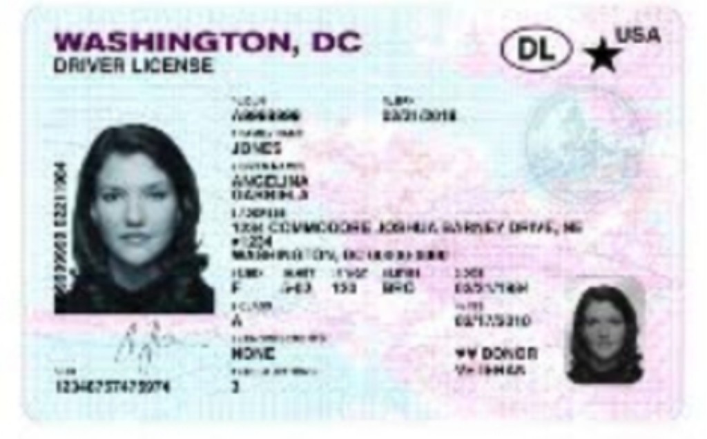 Dc Driver License Number